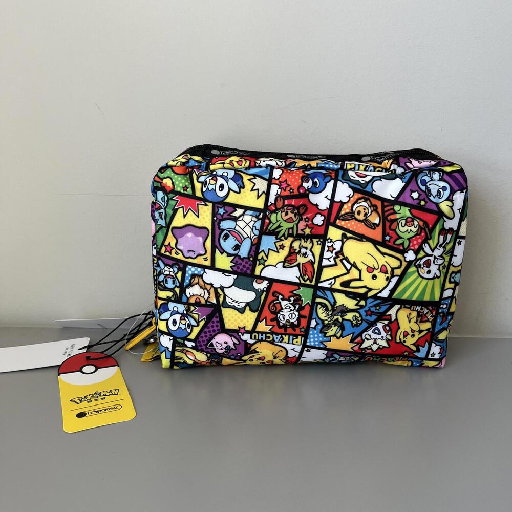 Lesportsac Pokemon Extra Large Rectangular Cosmet… - image 5